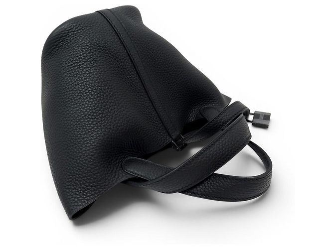 Hermès NUEVO BOLSO HERMES PICOTIN 18 SO NEGRO DE CUERO TAURILLON CLEMENCE TOTE - vista 6