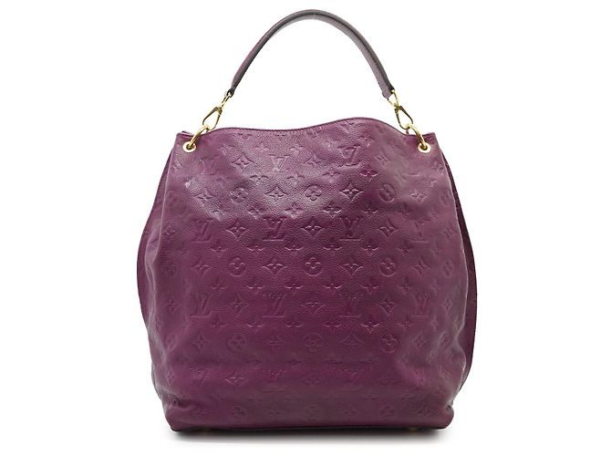 Louis Vuitton Metis Hobo Bag aus Monogram Empreinte Leder Violett Lila - Ansicht 3