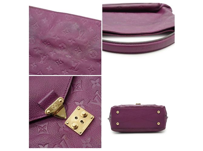 Louis Vuitton Metis Hobo Bag aus Monogram Empreinte Leder Violett Lila - Ansicht 5