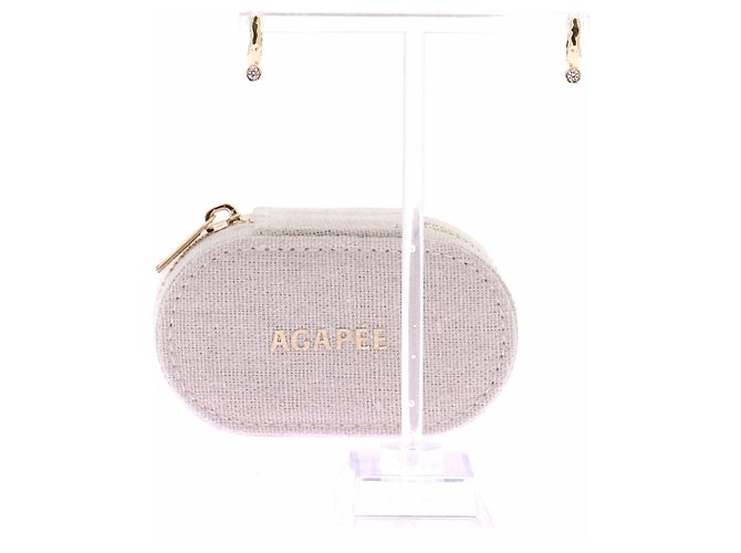 Autre Marque Pendientes AGAPEE de oro Dorado - vista 6