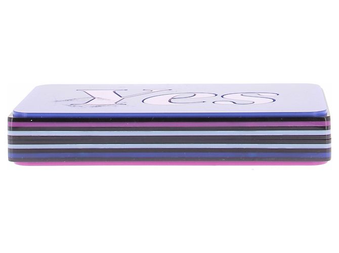 Autre Marque Clutch YAZBUKEY Yes No Blu in Plastica - vista 6