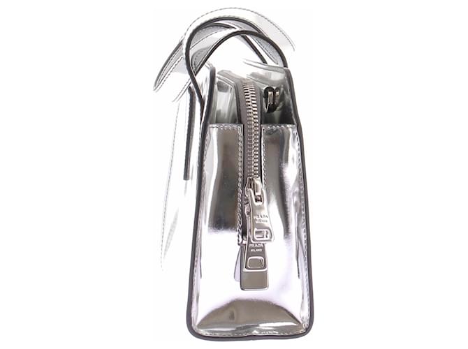 Prada Handtasche "Re-Edition" Silber - Ansicht 4