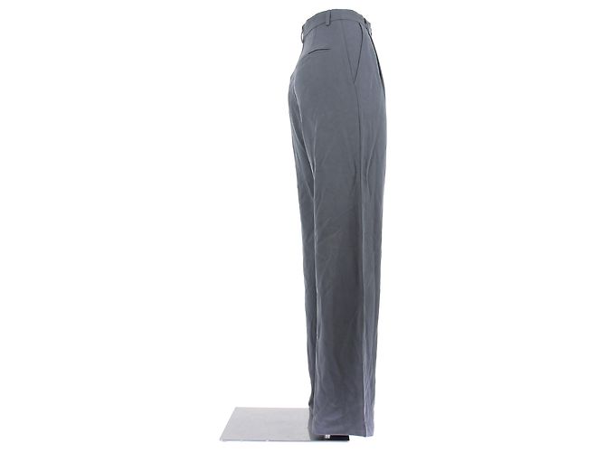 Pantaloni Reformation in lana grigi Grigio - vista 3