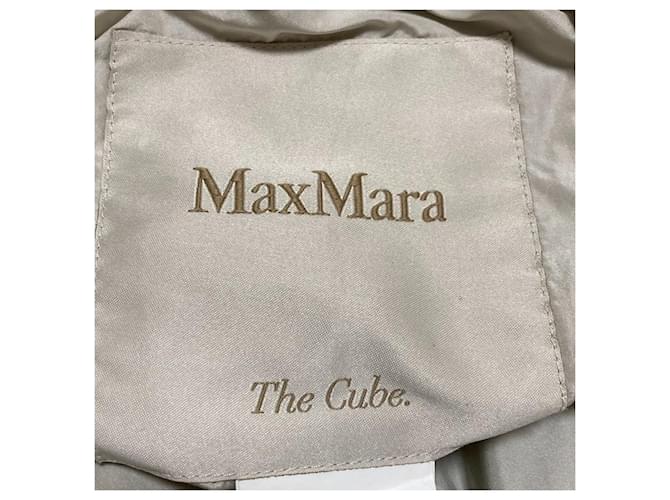 Abrigo reversible de lana THE CUBE Max Mara Negro Blanco roto - vista 10