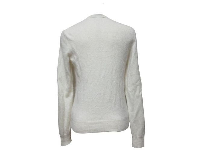Cardigan in maglia THEORY AIRY CASHMERE Bianco - vista 2