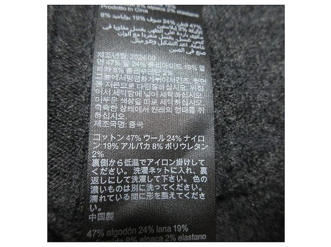 Autre Marque AllSaints MURIEL DRESS Kleid Kleid Braun Anthrazitgrau - Ansicht 10