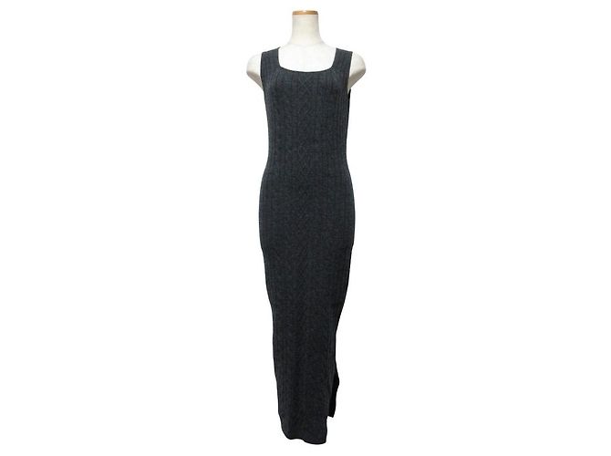 Autre Marque AllSaints MURIEL DRESS Kleid Kleid Braun Anthrazitgrau - Ansicht 5