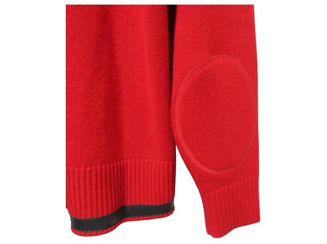 Strickpullover im Football-Stil Coach Champion Kollaboration Rot - Ansicht 6