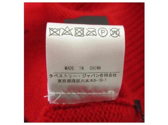 Strickpullover im Football-Stil Coach Champion Kollaboration Rot - Ansicht 9