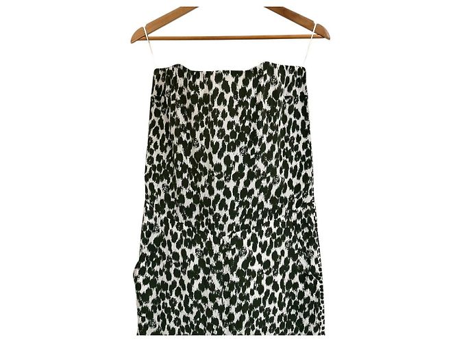 Stella Mc Cartney Stella McCartney Jumpsuit aus 100% Seide mit Allover-Print Weiß - Ansicht 3