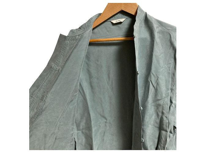 Autre Marque Camicia CLANE CHINA DETAIL LOOSE TOPS Blu - vista 3