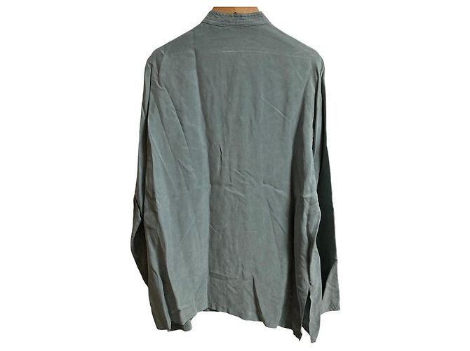 Autre Marque Camicia CLANE CHINA DETAIL LOOSE TOPS Blu - vista 4