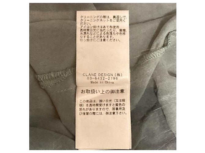Autre Marque Camicia CLANE CHINA DETAIL LOOSE TOPS Blu - vista 7