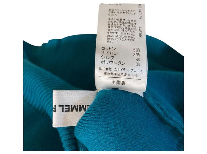 Autre Marque Cárdigan con cuello en V EMMEL REFINES Azul Naranja - vista 5