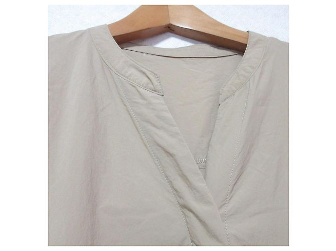 Autre Marque Abrigo de nylon 2way ELENDEEK Beige - vista 3
