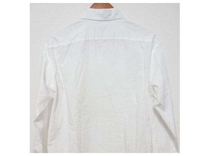 Camicia Christian Dior con pieghe Bianco - vista 4