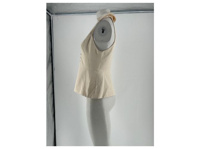 Top Rylan Reformation Beige - vista 3