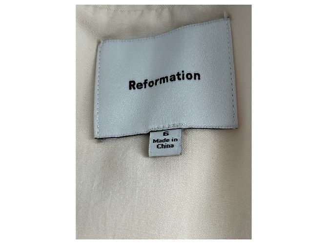 Top Rylan Reformation Beige - vista 5