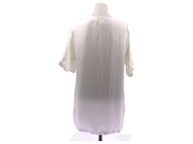 Camiseta blanca de algodón La Perla Blanco - vista 2