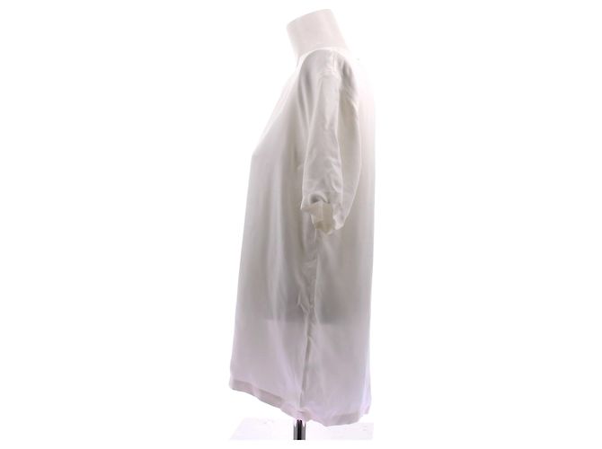 Camiseta blanca de algodón La Perla Blanco - vista 4