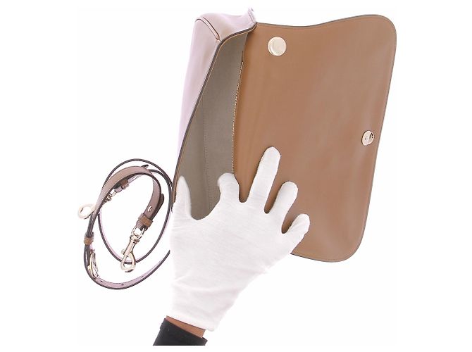 Gucci Borsa "Blondie" in scamosciato marrone Cammello - vista 6