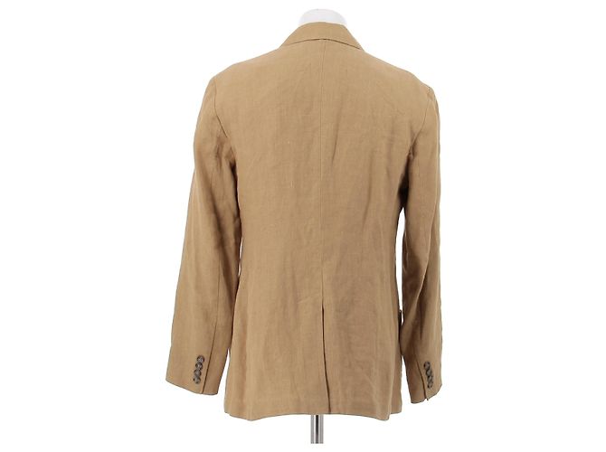 Blazer de algodão camel Polo Ralph Lauren - vista 2