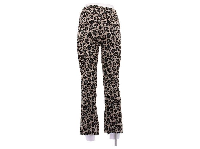 Pantaloni Ciara SéZane Marroni in Cotone Marrone - vista 2