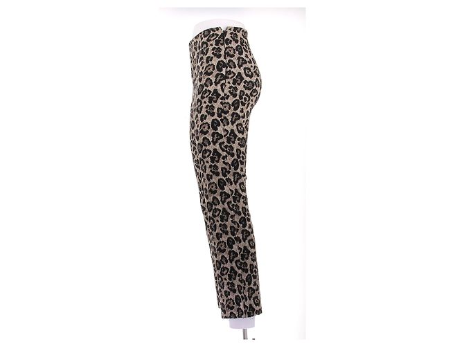 Pantaloni Ciara SéZane Marroni in Cotone Marrone - vista 4