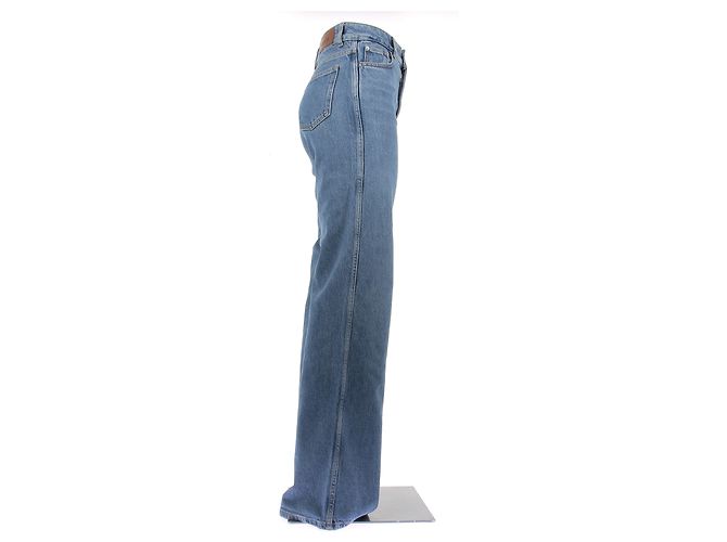 Jeans SéZane blu in cotone - vista 4