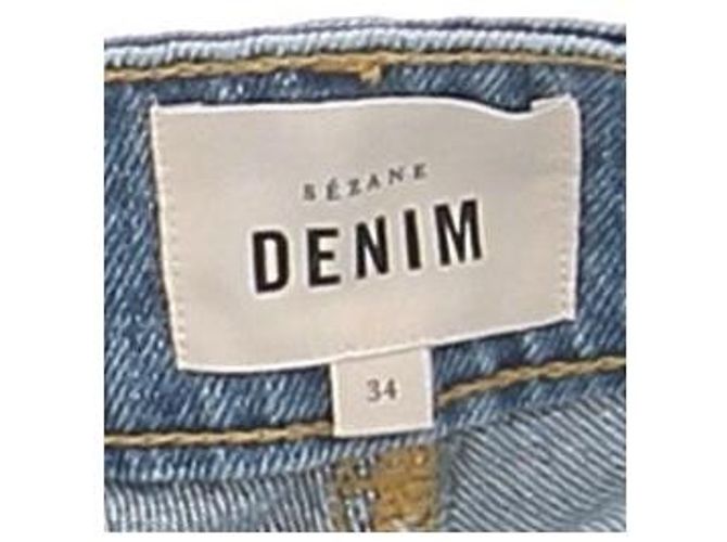Jeans SéZane blu in cotone - vista 6