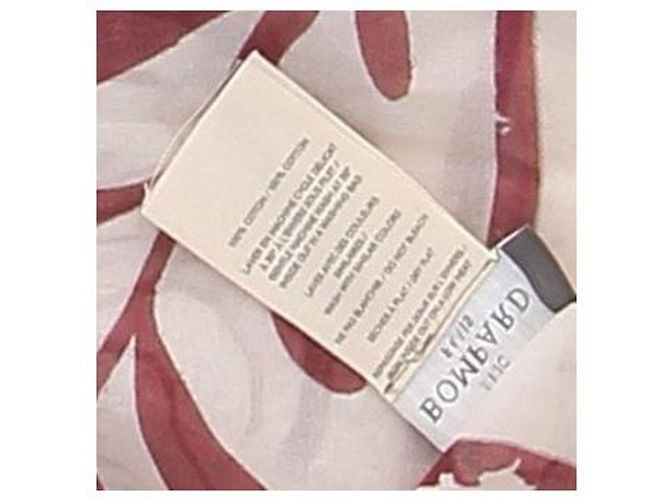 Eric Bompard Pareo estampado blanco y rojo Roja - vista 2