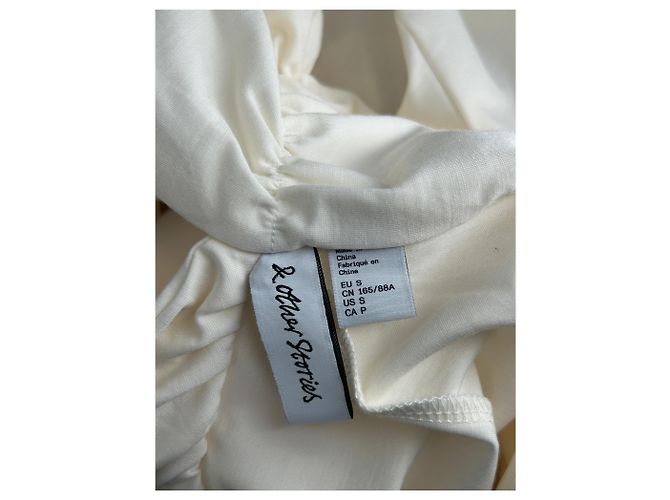 & Other Stories Top blanco de viscosa S - vista 5