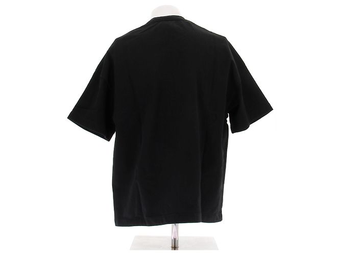 Jil Sander Black Cotton T-shirt - view 2