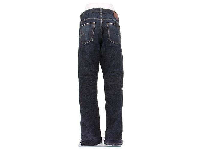 Jeans Dior x Sacai Blu Navy in Cotone - vista 2