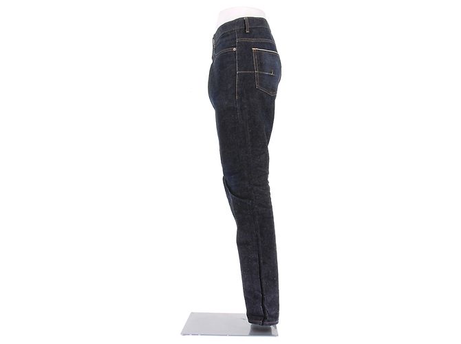 Jeans Dior x Sacai Blu Navy in Cotone - vista 3