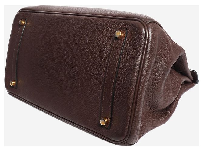 Hermès Birkin 35 Tasche Chocolate 2008 Braun - Ansicht 5