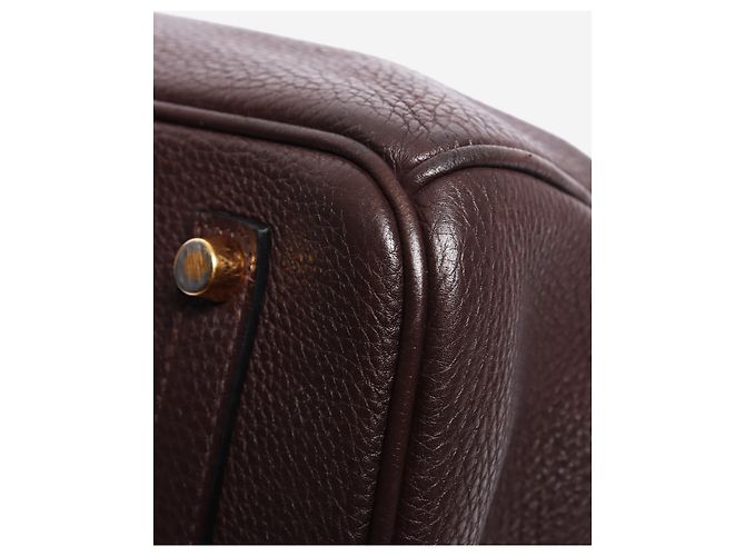 Hermès Birkin 35 Tasche Chocolate 2008 Braun - Ansicht 6