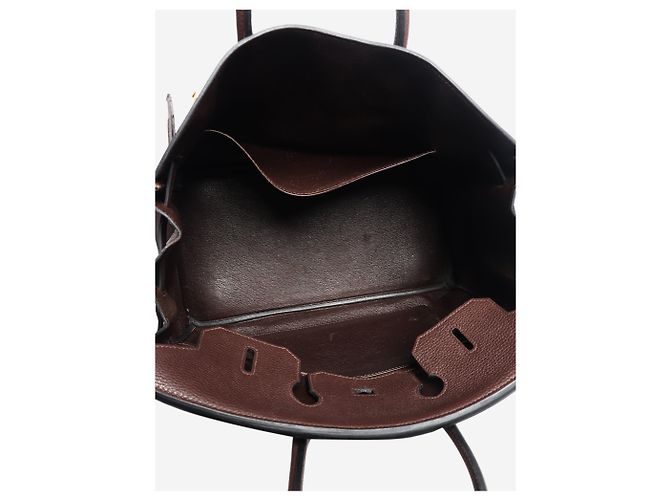 Hermès Birkin 35 Tasche Chocolate 2008 Braun - Ansicht 8