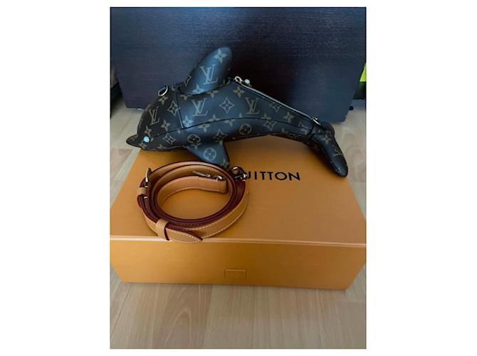 Borsa Louis Vuitton Monogram Dolphin Marrone Monogramma - vista 2