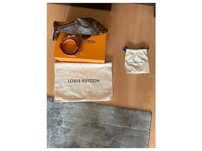 Borsa Louis Vuitton Monogram Dolphin Marrone Monogramma - vista 7