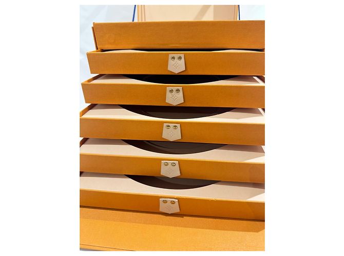 Louis Vuitton x Fornasetti Storage Box Beige Orange - view 2