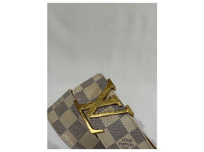 Louis Vuitton Damier Azur Gürtel Beige - Ansicht 2