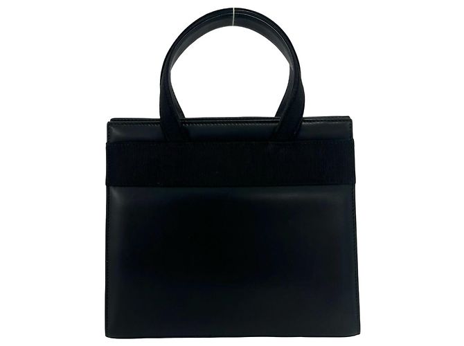 Borsa a tracolla in pelle Vara Ribbon Salvatore Ferragamo Nero - vista 3