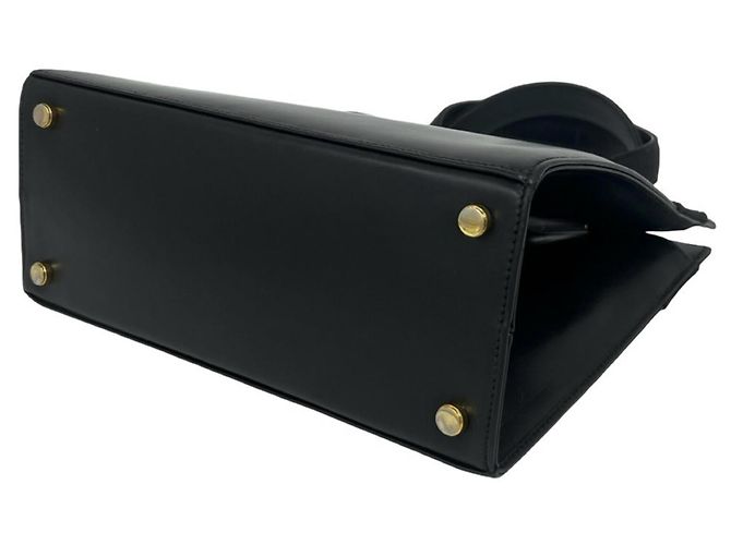 Borsa a tracolla in pelle Vara Ribbon Salvatore Ferragamo Nero - vista 8