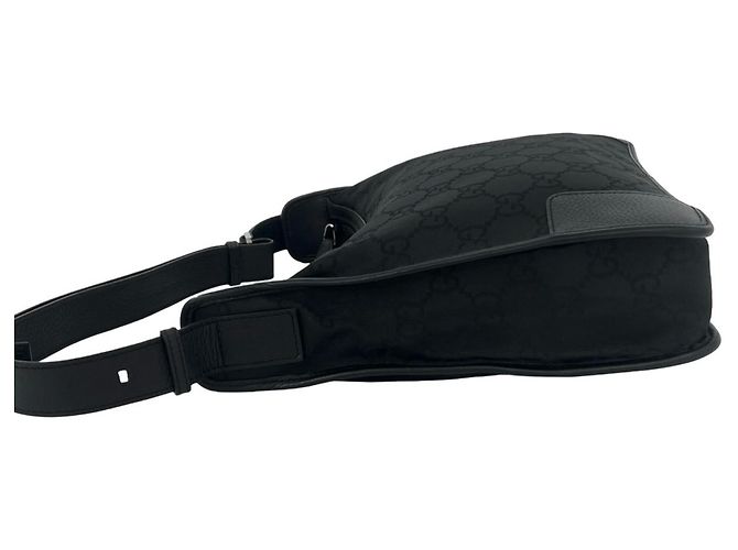 Gucci GG Logo Muster Handtasche Schwarz - Ansicht 5