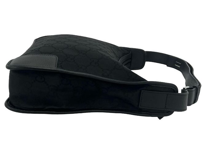 Gucci GG Logo Muster Handtasche Schwarz - Ansicht 6