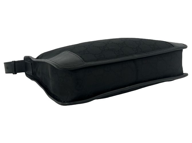 Gucci GG Logo Muster Handtasche Schwarz - Ansicht 7
