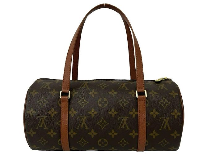 Louis Vuitton Vintage Papillon 30 Handtasche Braun - Ansicht 3