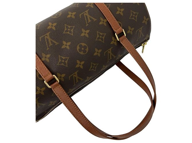 Louis Vuitton Vintage Papillon 30 Handtasche Braun - Ansicht 4