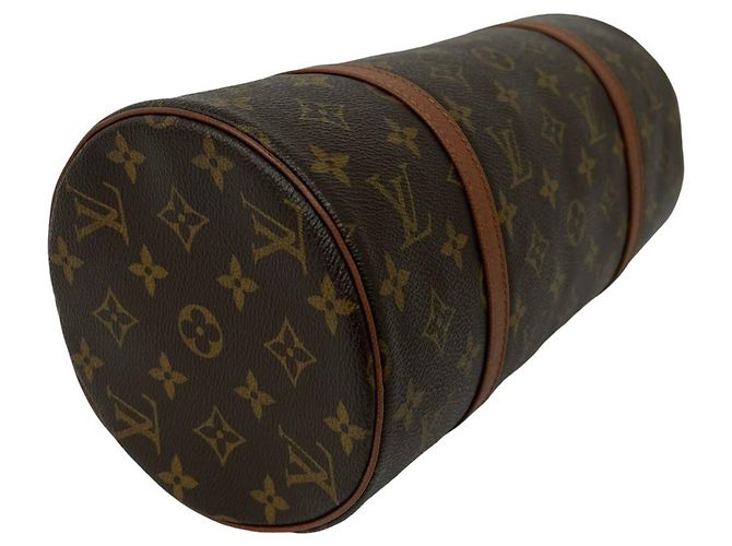 Louis Vuitton Vintage Papillon 30 Handtasche Braun - Ansicht 7